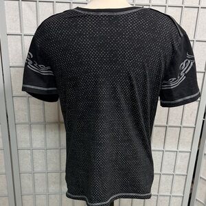 Tristan Black Short-Sleeve Graphic Crew Tee